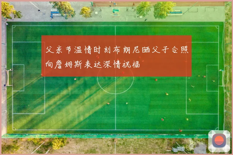 父亲节温情时刻布朗尼晒父子合照向詹姆斯表达深情祝福